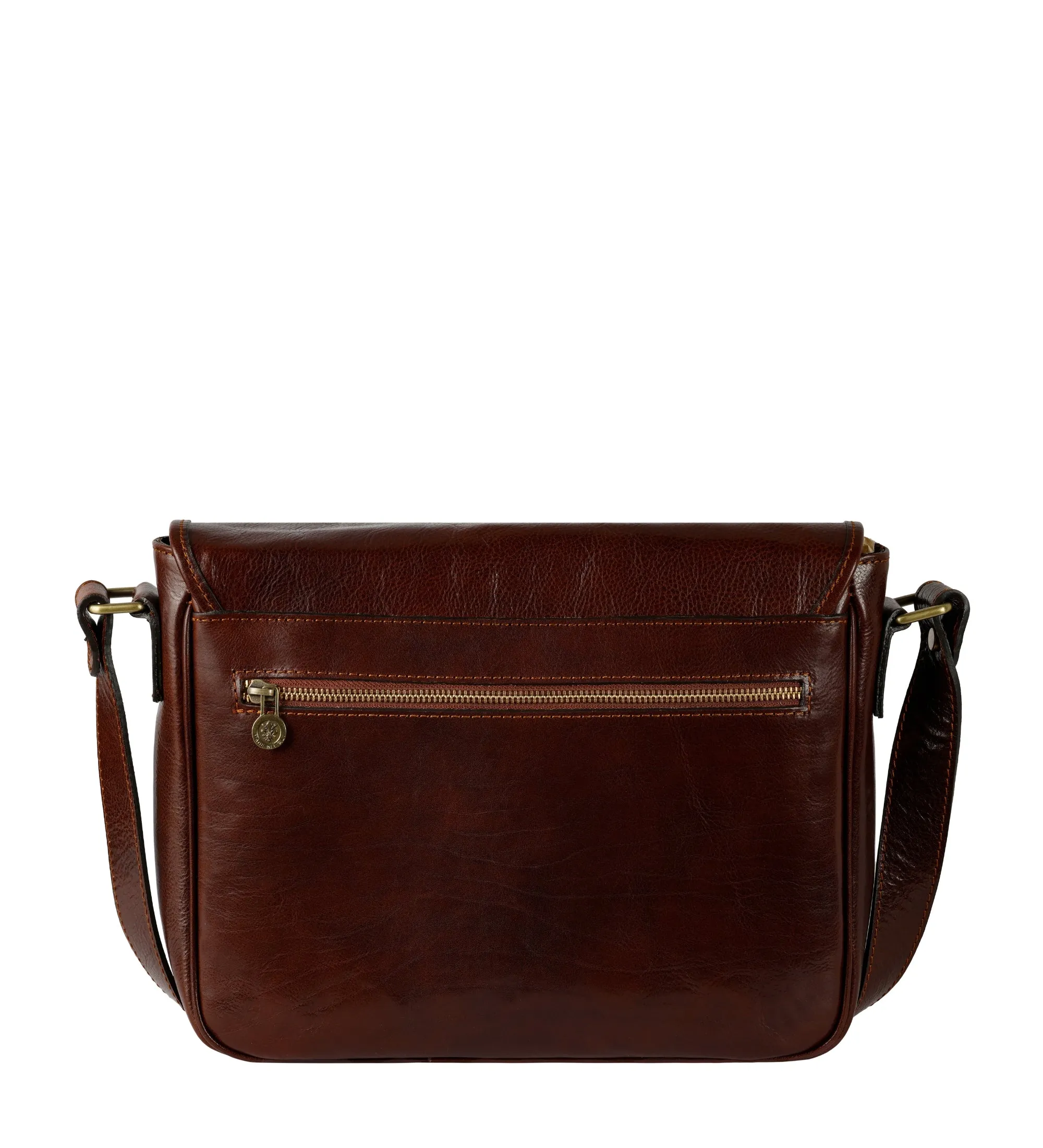 Full Grain Italian Leather Messenger Bag – The Stranger