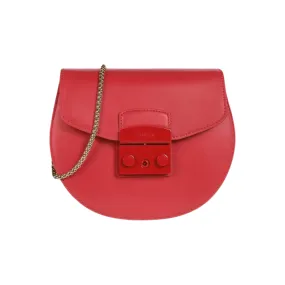 Furla Metropolis Mini Crossbody Round - Ruby (Copy)