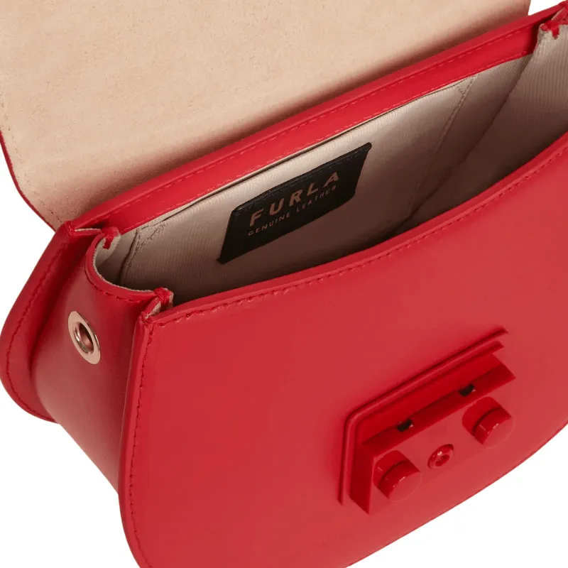 Furla Metropolis Mini Crossbody Round - Ruby (Copy)