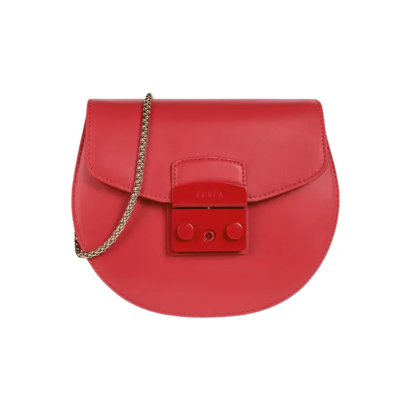 Furla Metropolis Mini Crossbody Round - Ruby (Copy)