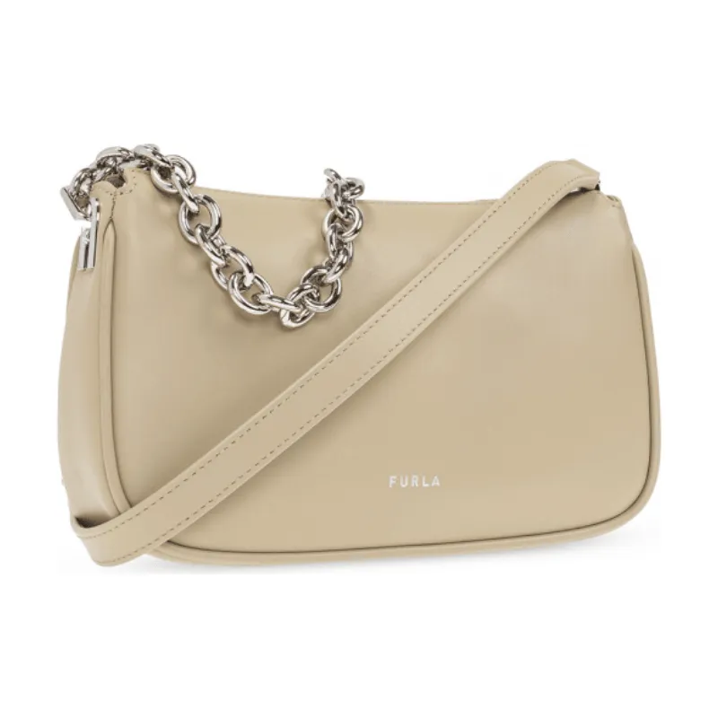 Furla 'Moon' Small Shoulder Bag - Juta