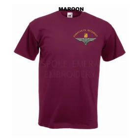 GD02 - Parachute Regiment Premium Quality Embroidered T-Shirt