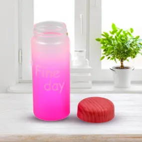 Glass Insulated Water Bottle Easy to Carry High Quality Water Bottle, BPA-Free & Leak-Proof! For Kids' School, For Fridge, Office, Sports, School, Gym, Yoga