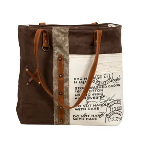 Graded Cotton Farmland Tote Bag