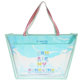 Hamster London Sunshine Tote Aqua