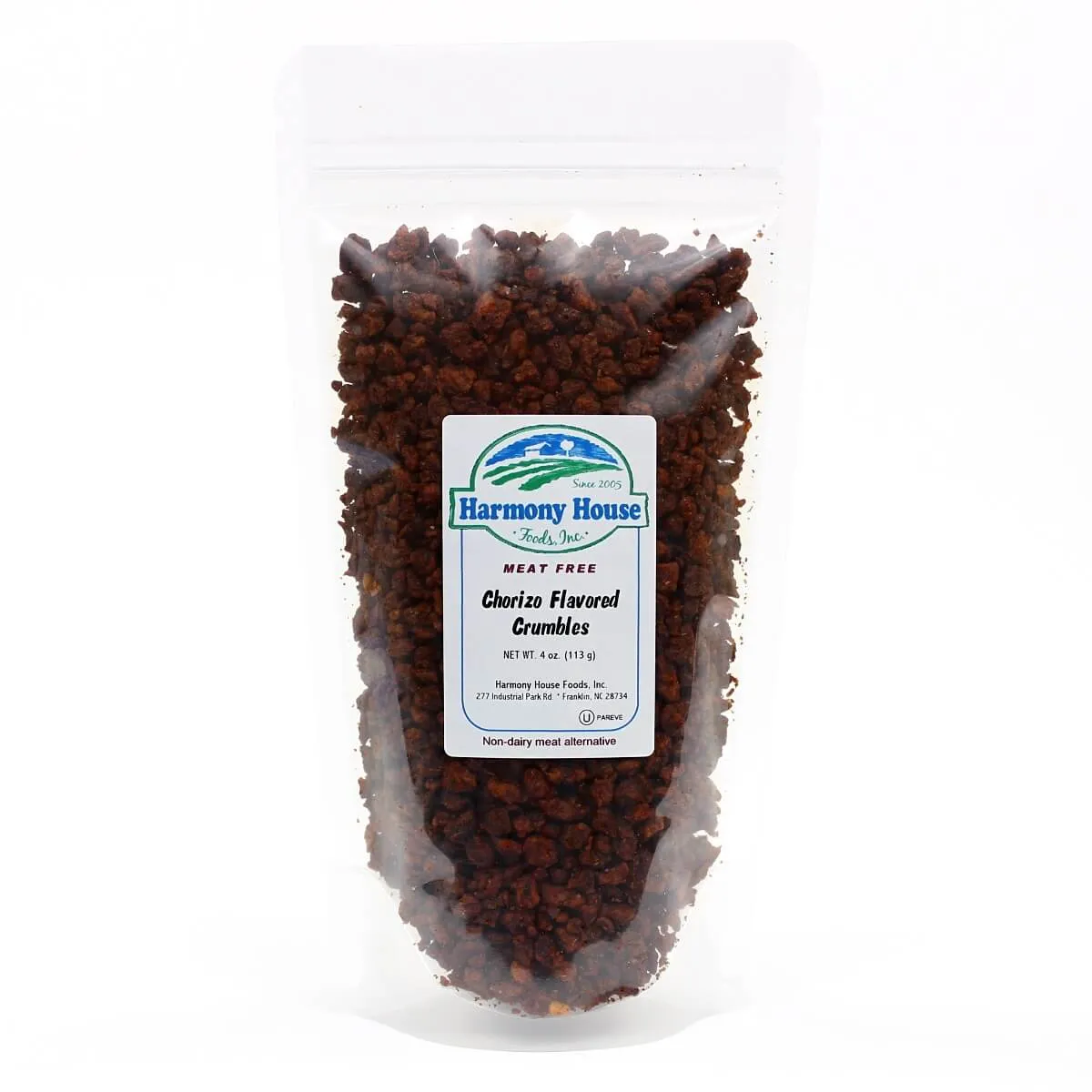 Harmony House Chorizo Flavored Crumbles (4 oz)