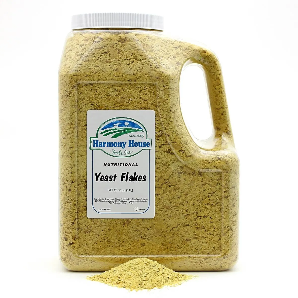 Harmony House Nutritional Yeast Flakes (36 oz)