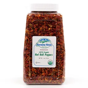 Harmony House Organic Dried Red Bell Peppers (11 oz)