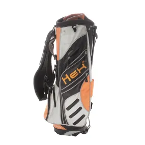 Hippo HEX 2 Second Hand Stand Bag - Black/Silver.Orange