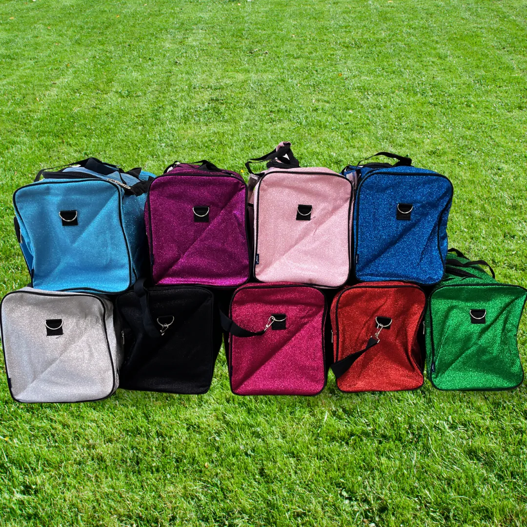 Hot Pink Glitter NGIL Canvas 20" Duffle Bag