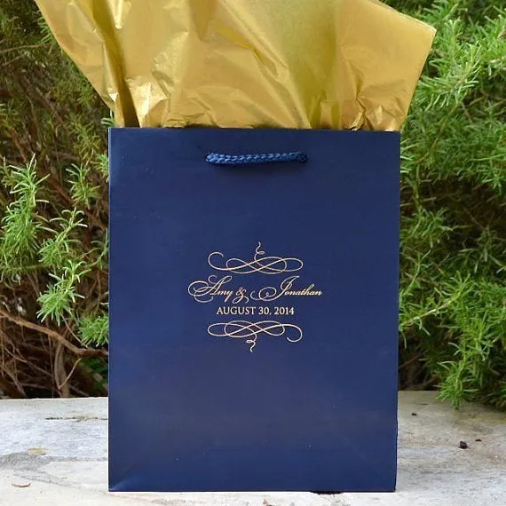 Hotel Wedding Welcome Custom Gift Bags