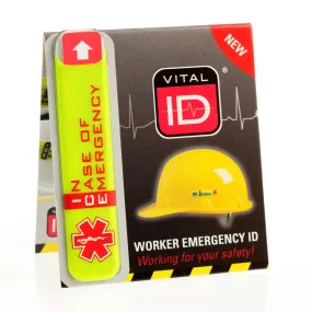 In Case of Emergency Adhesive Tag