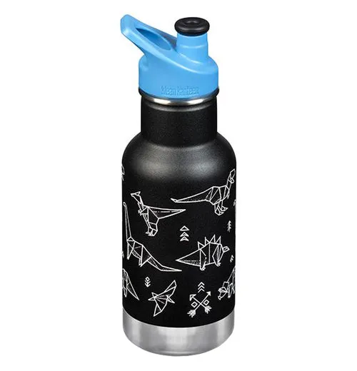 Insulated Water Bottle with Sport Cap, "Kid Classic" 12 Ounce