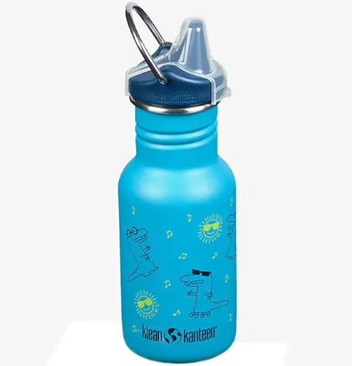 Kid Classic Water Bottle with Sippy Cap 12 oz.