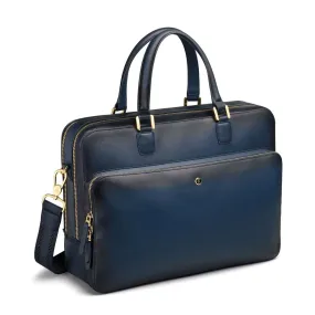 Lapis Bard Ducorium Laptop Bag, Blue - 14 Inch