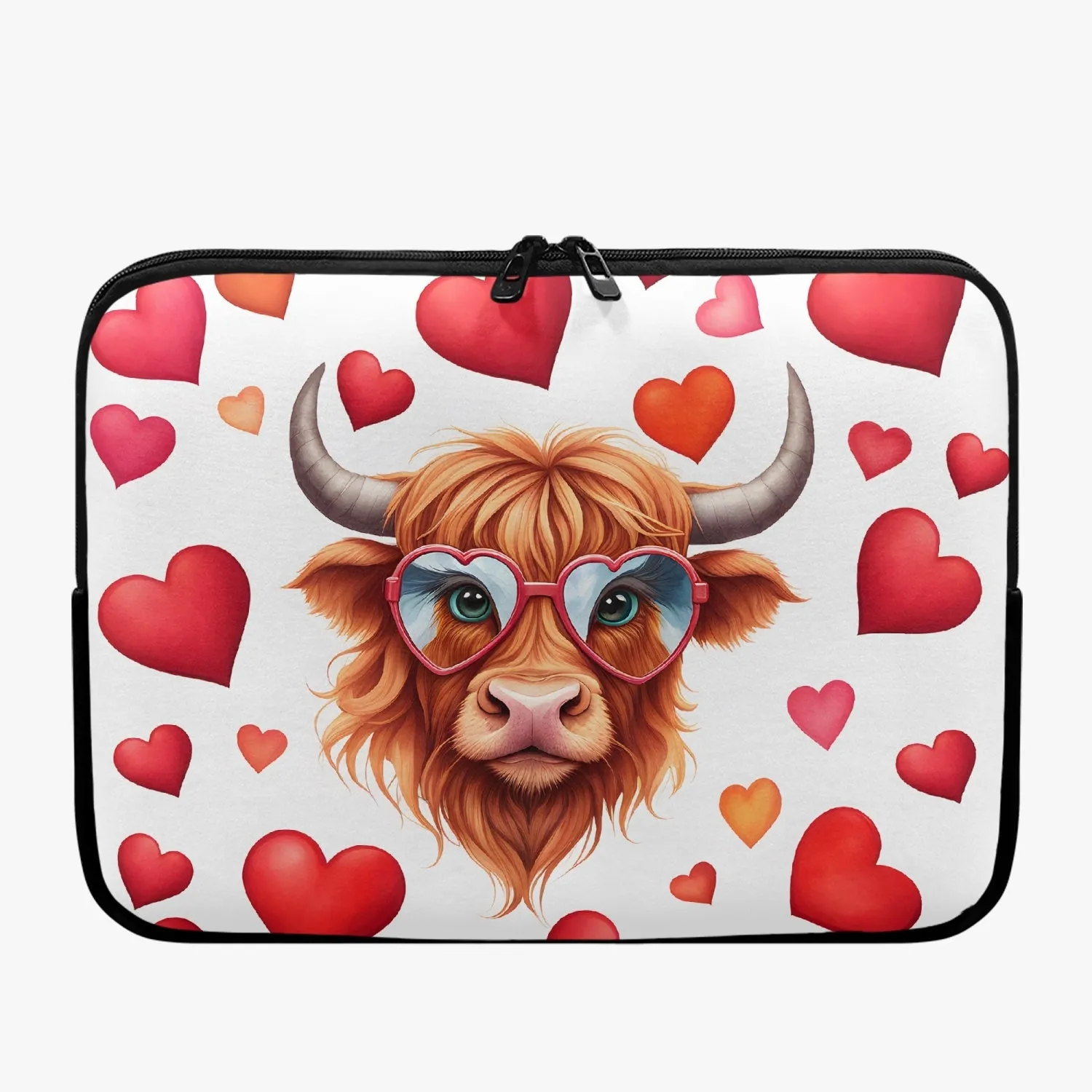 Laptop Sleeve - without handles - Highland Cow