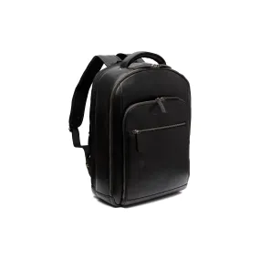 Leather Backpack Black Maggiore