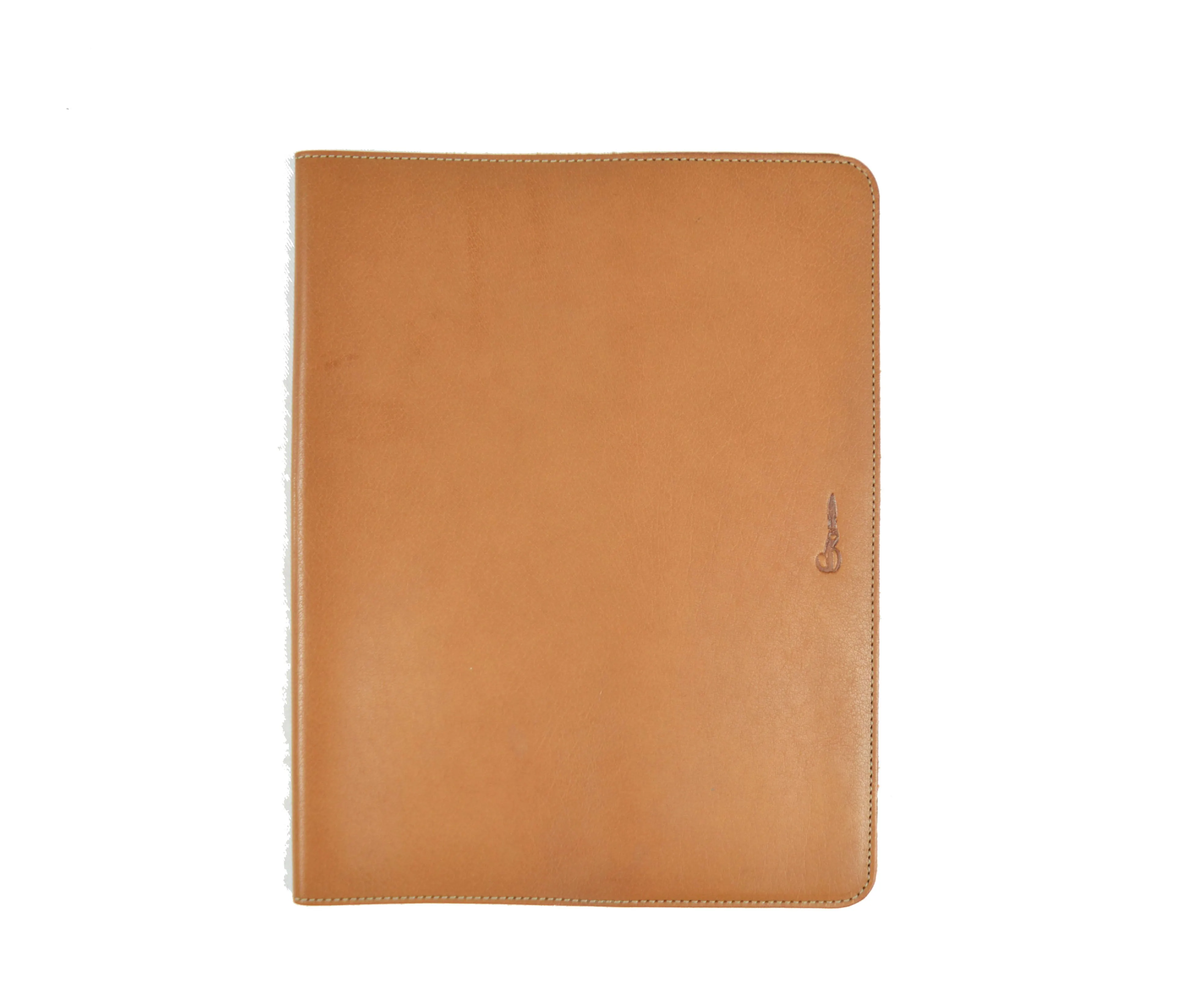 Leather Chemistry Notebook Sleeve: 'Shears'