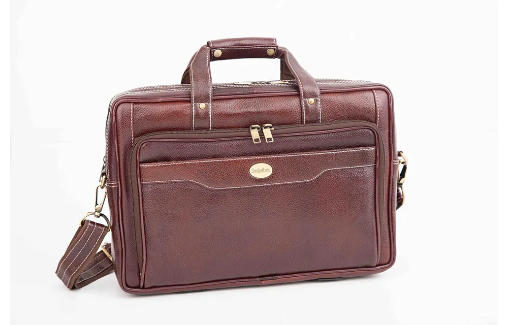 Leather Laptop Bag 36806