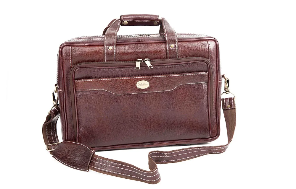 Leather Laptop Bag 36806