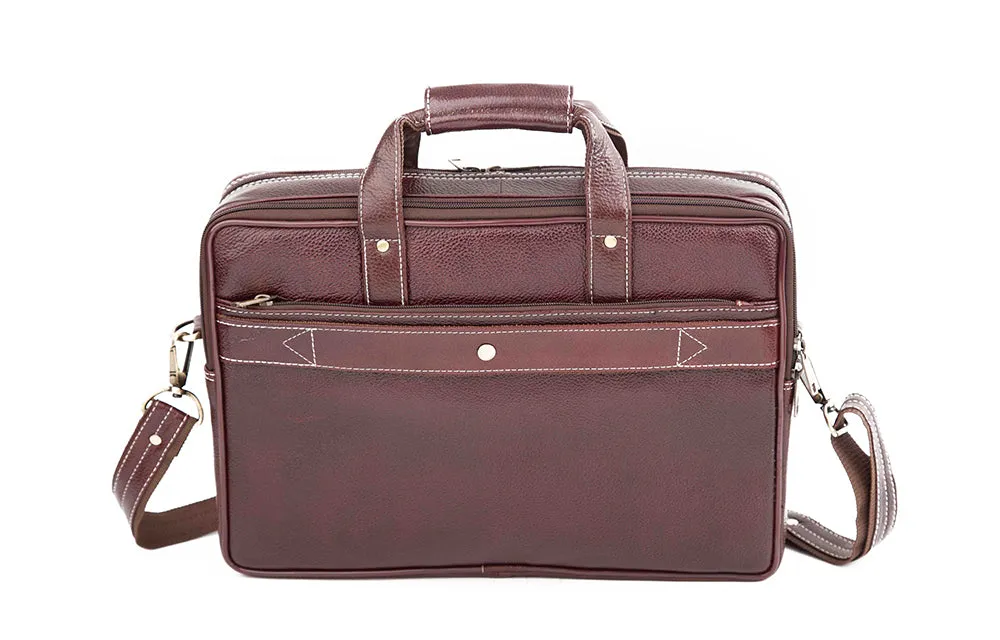 Leather Laptop Bag 36806