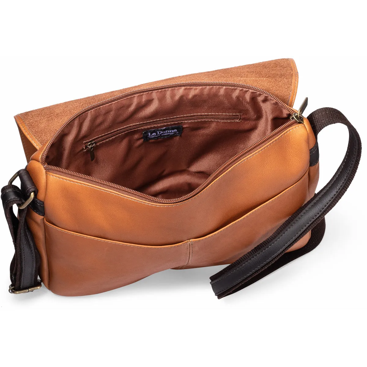 Ledonne Leather Serenity Crossbody Bag