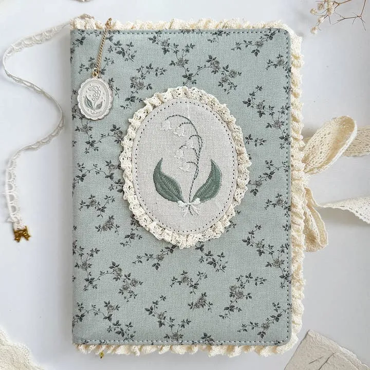 Lily of the Valley Notebook Cover