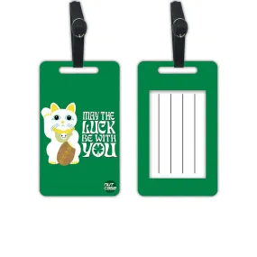 Luggage Tags Set Of 2 -  Lucky Cat