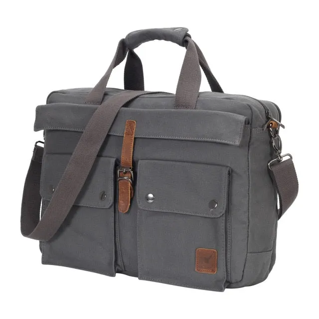 Men Casual Canvas Handbags Men's Bags Laptop