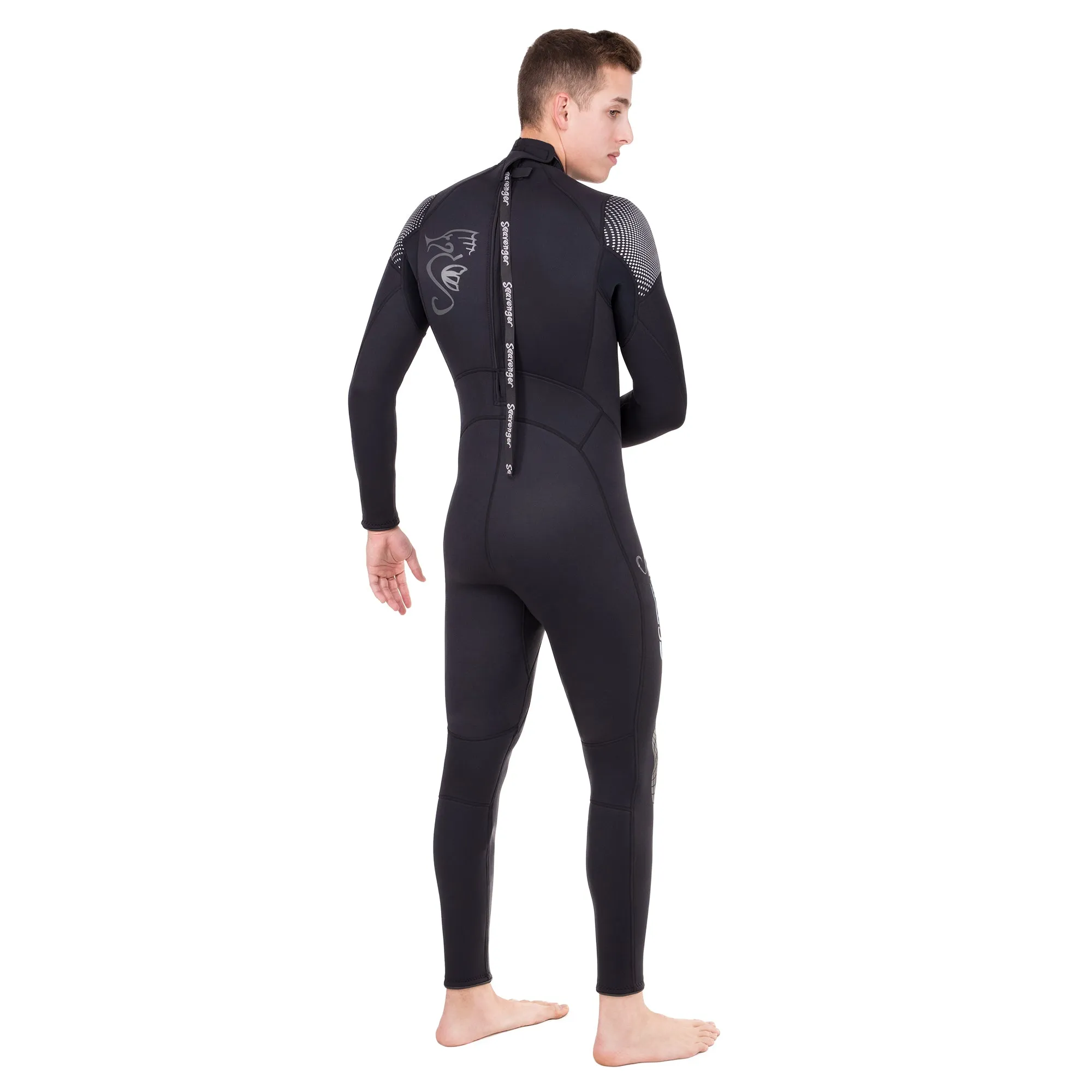 Men's Odyssey Surfing Wetsuit - Black