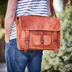 Men's Special Leather Laptop Bag