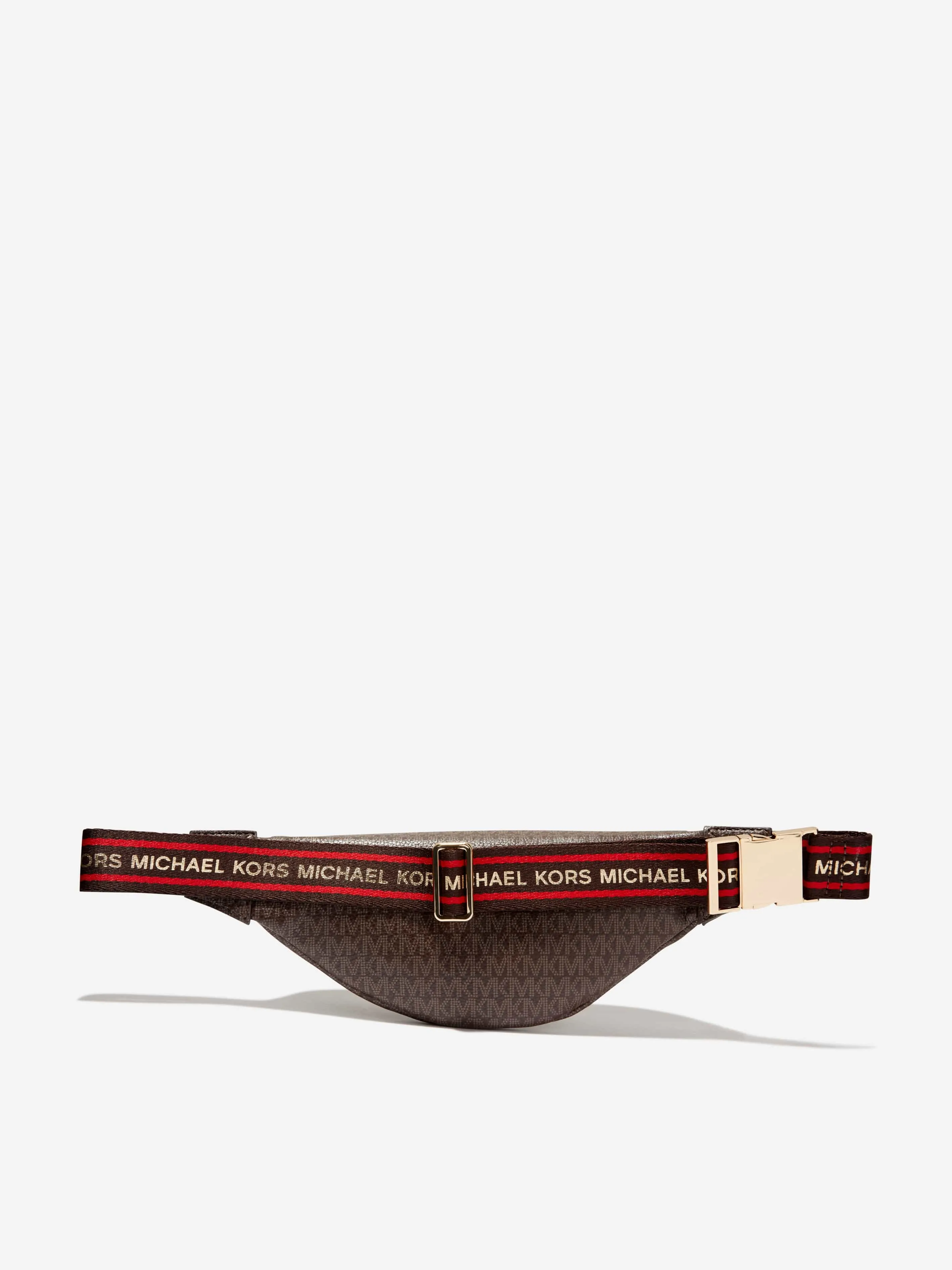 Michael Kors Girls Logo Belt Bag in Brown