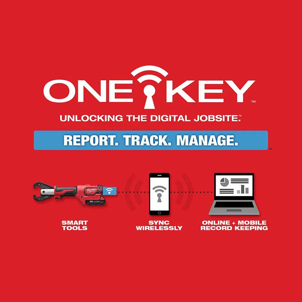 Milwaukee 2678-22K M18 Force Logic 6T Utility Crimping Kit With Kearney Grooves