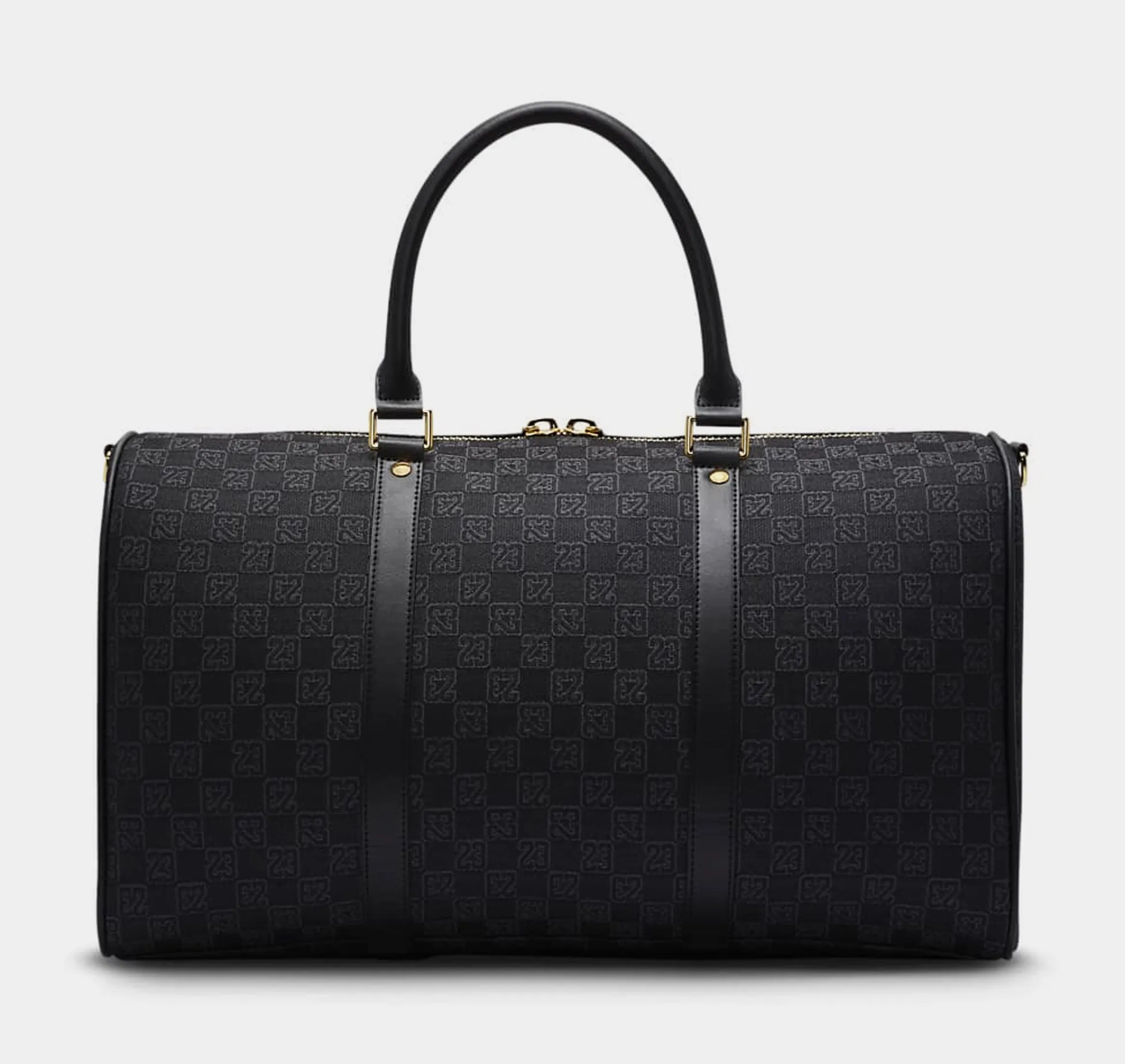 Monogram Duffle Mens Bag (Black)