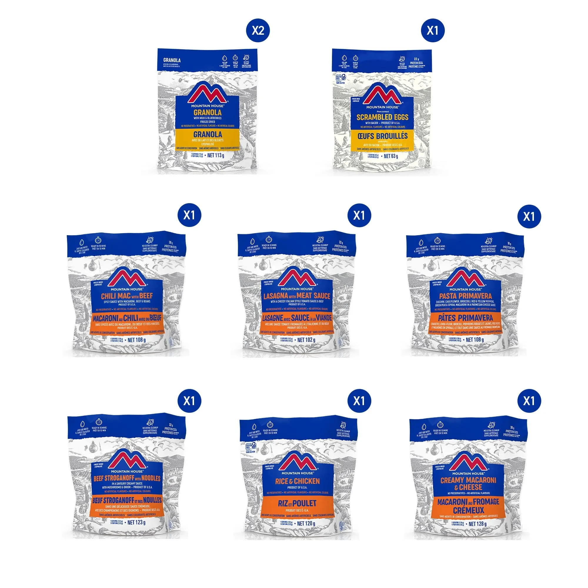 Mountain House® 72-Hour Emergency Meal Kit