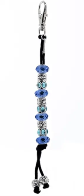 Navika Crystal Mantra Bead Golf Stroke Counter - Blue