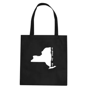 New York State Shape Tote Bag