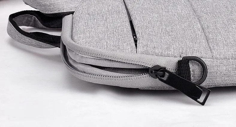 Office Travel 15.6 Inch Waterproof Custom Laptop Bag-Grey