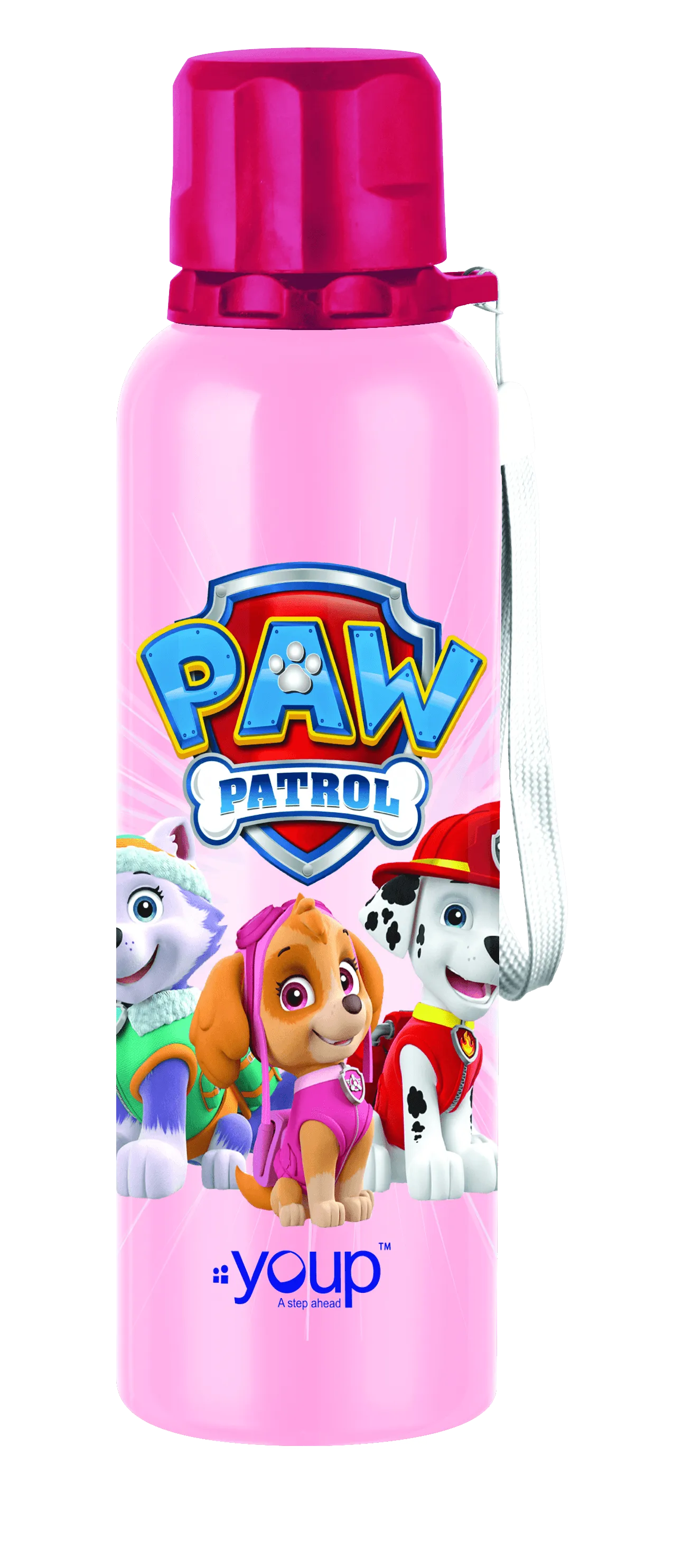 Paw Patrol kids water bottle CORAL - 750 ml Stainless steel