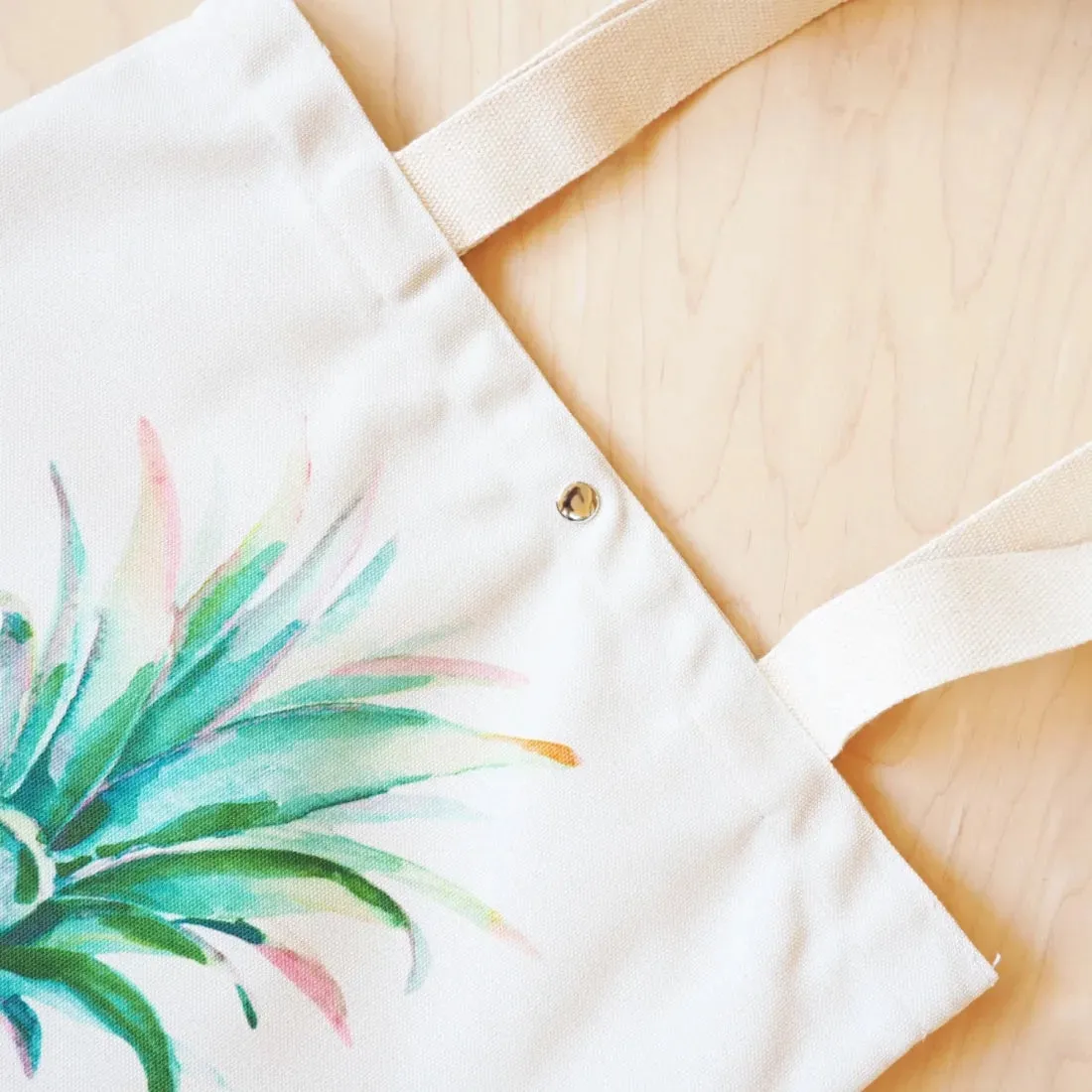 Pineapple Eco Canvas Bag