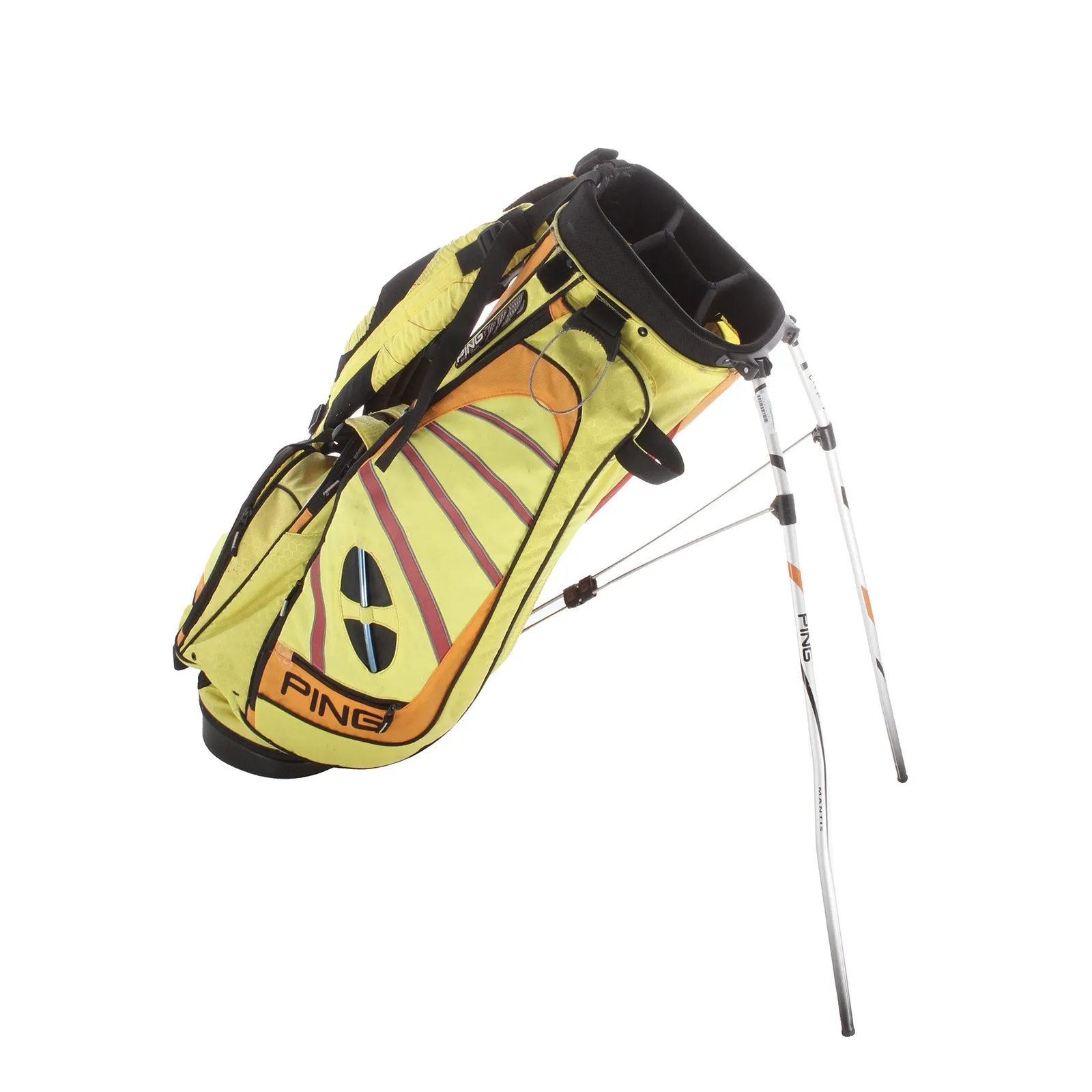 Ping Second Hand Stand Bag - Yellow/Orange