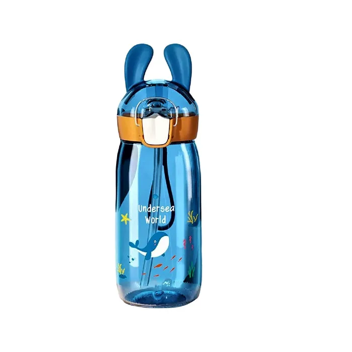 Plastic Cute Water Bottle with Sipper