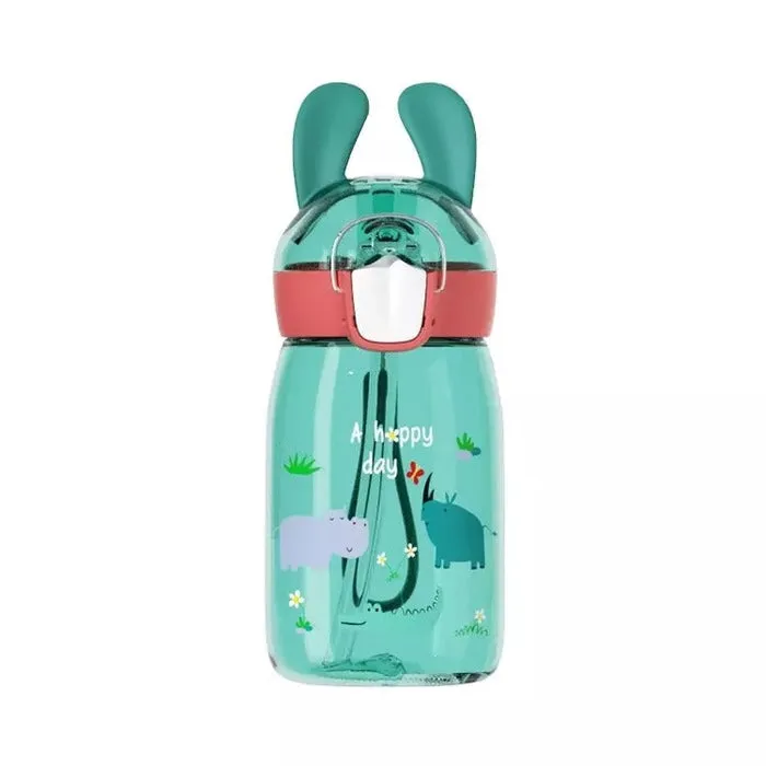 Plastic Cute Water Bottle with Sipper