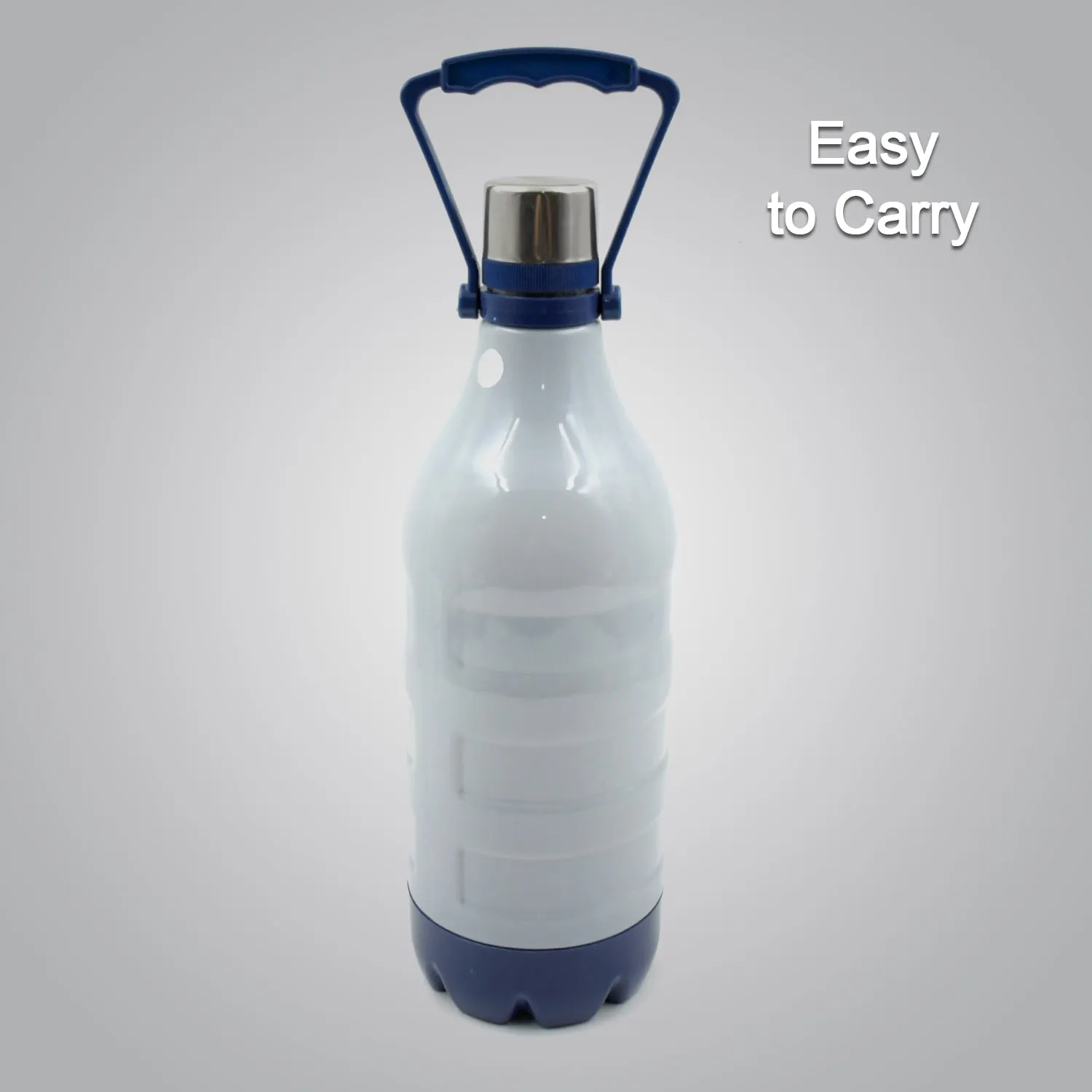 Plastic Sports Insulated Water Bottle with Handle Easy to Carry High Quality Water Bottle, BPA-Free & Leak-Proof! for Kids' School, For Fridge, Office, Sports, School, Gym, Yoga (1 Pc, 1500ML, 2200ML)