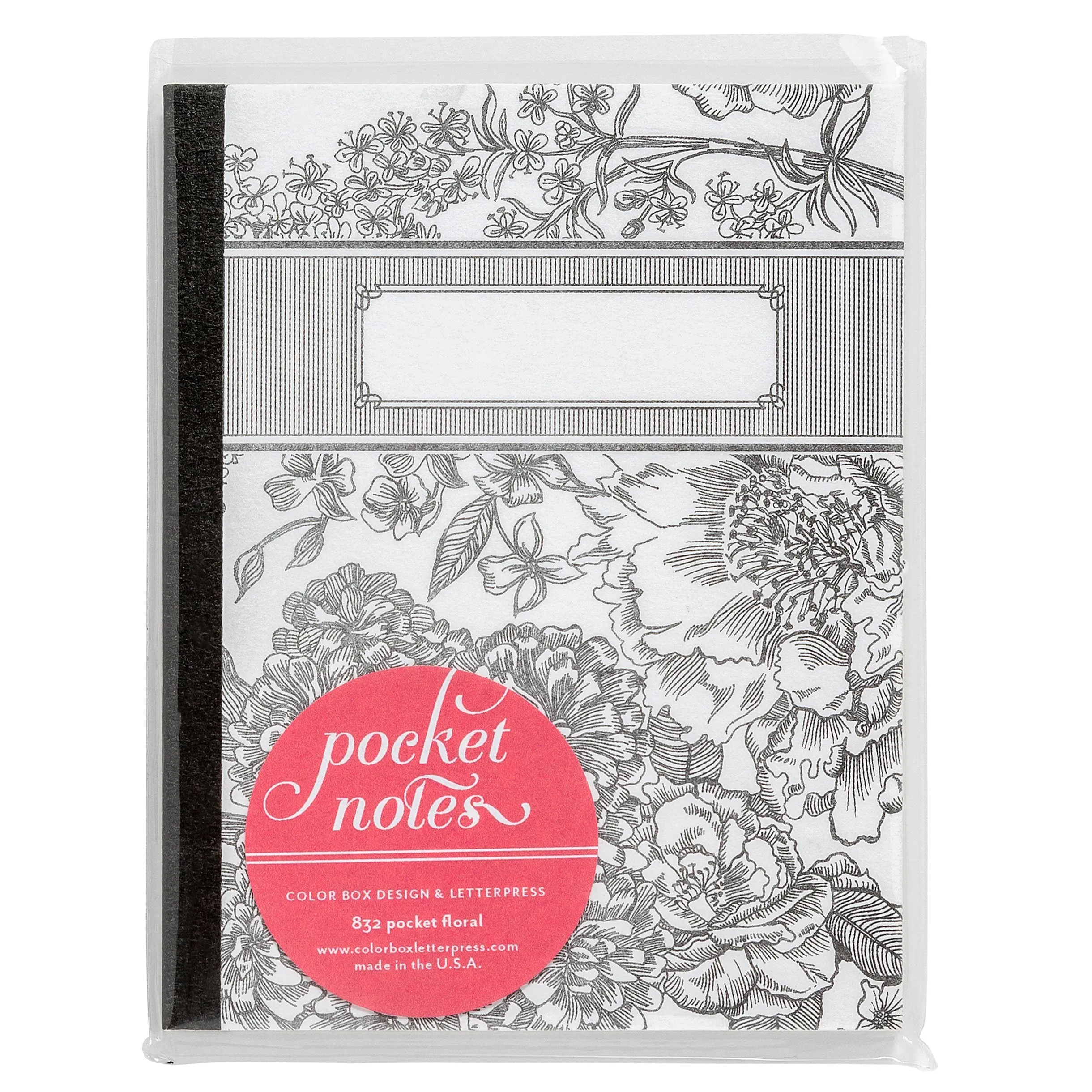 Pocket Floral Notebook