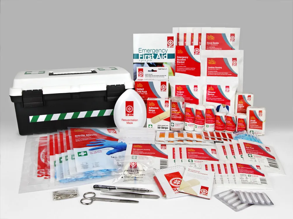 Portable workplace first aid kit