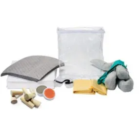 RADNOR™ 7 lbs White Polypropylene Spill Kit