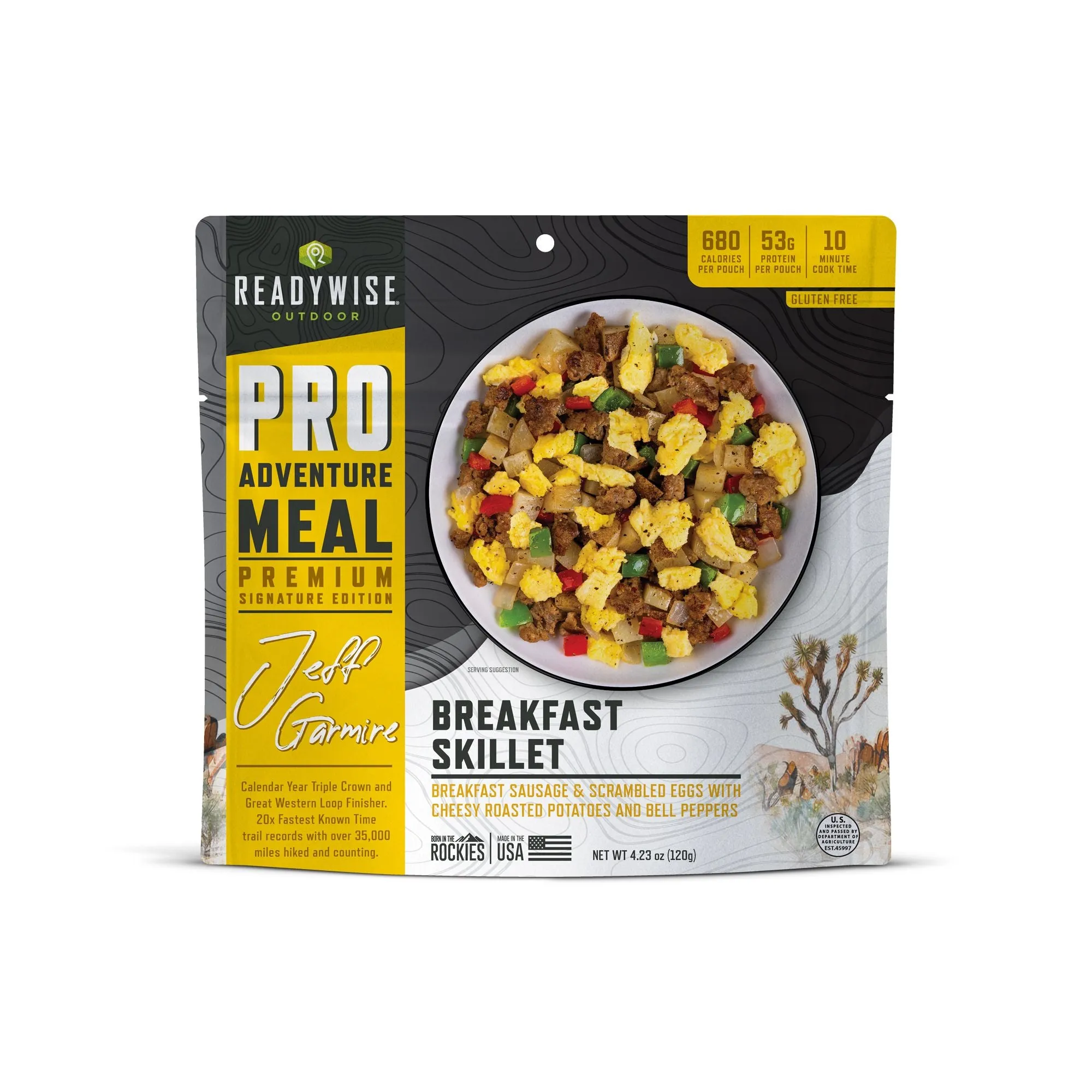 ReadyWise - Pro Adventure Meal Breakfast Skillet - 6 Pack