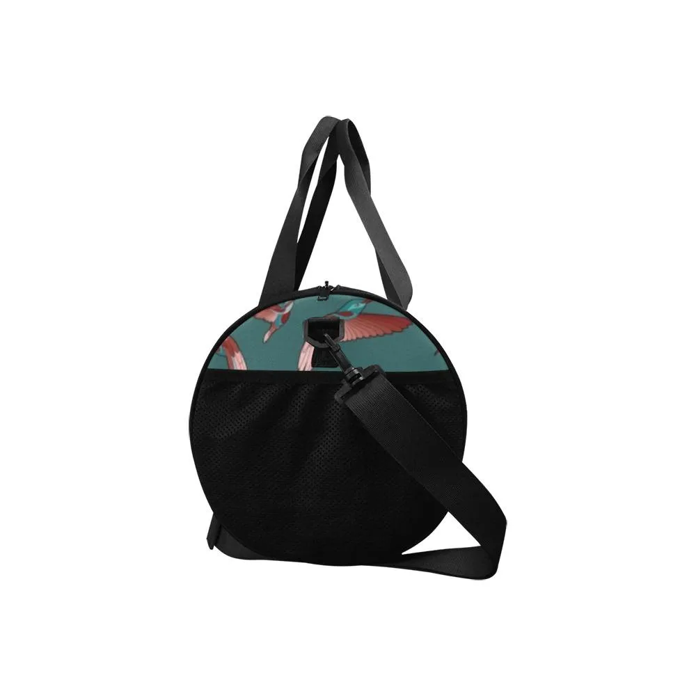 Red Swift Turquoise Duffle Bag