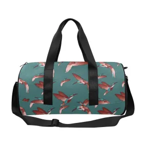 Red Swift Turquoise Duffle Bag